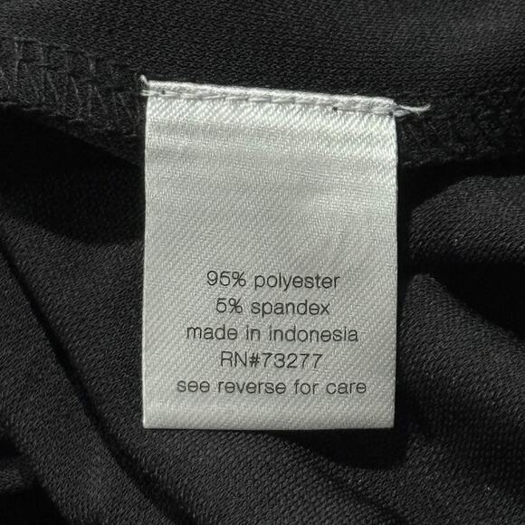 Elizabeth And James Dress Minimalist 90s Boho Monochrome Classic Black Size 3X - Picture 4 of 6